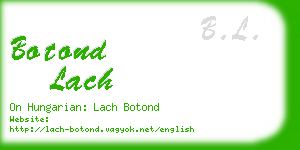 botond lach business card